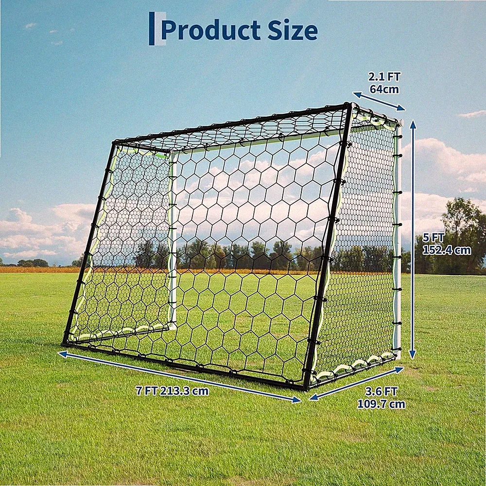 Garden Soccer Rebounder Net Portable Football Training Equipment Soccer Trainer