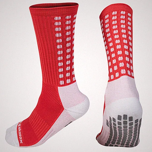 ⚽️GekoSox Soccer Grip Socks Mid Calf/Crew Sizes L (7-12) M (5-8) S (3-6)