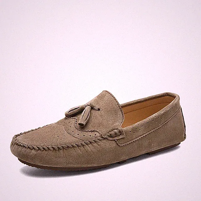 Genuine Leather Shoes Men Loafers Spring Summer Moccasins Flats Driving Footwear