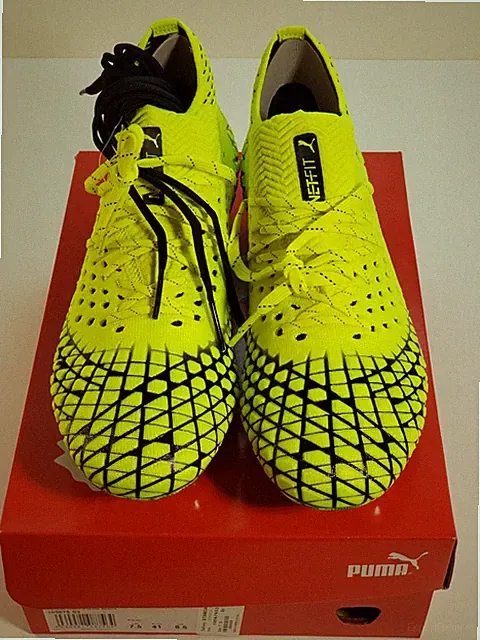 GENUINE PUMA FUTURA 4.1 NET FIT SG Soccer Cleats MEN'S Size 8.5 US