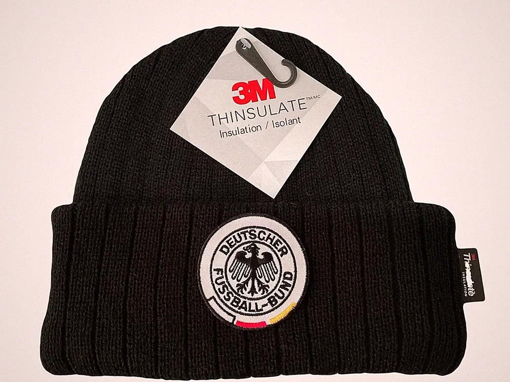GERMANY SOCCER BEANIE HAT DEUTSCHLAND