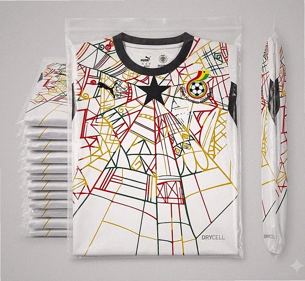 Ghana Soccer Jersey All Sizes