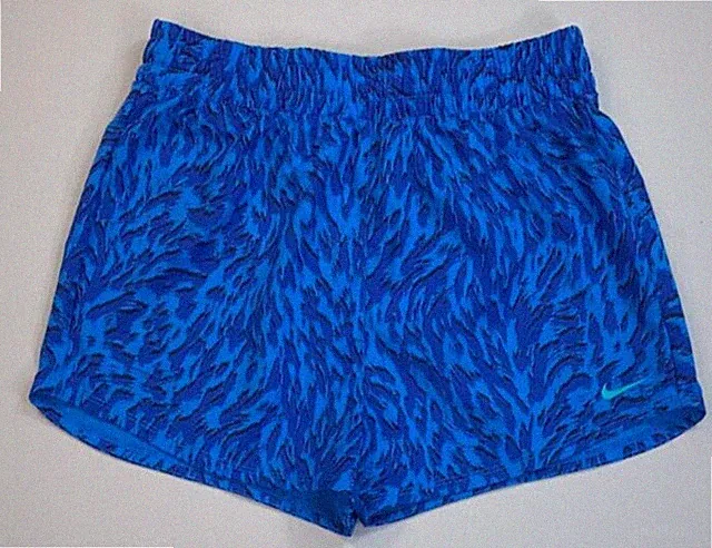 Girl's Youth Nike One Dri-Fit Standard Fit Animal Print Shorts