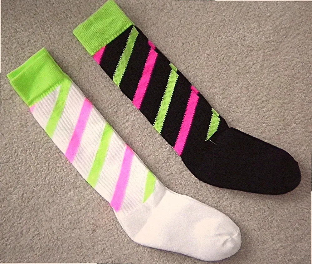 Girls CYCLONE Soccer Volleyball Softball Sport SOCKS for cleats 3-4-5-6-7-8 NWT!