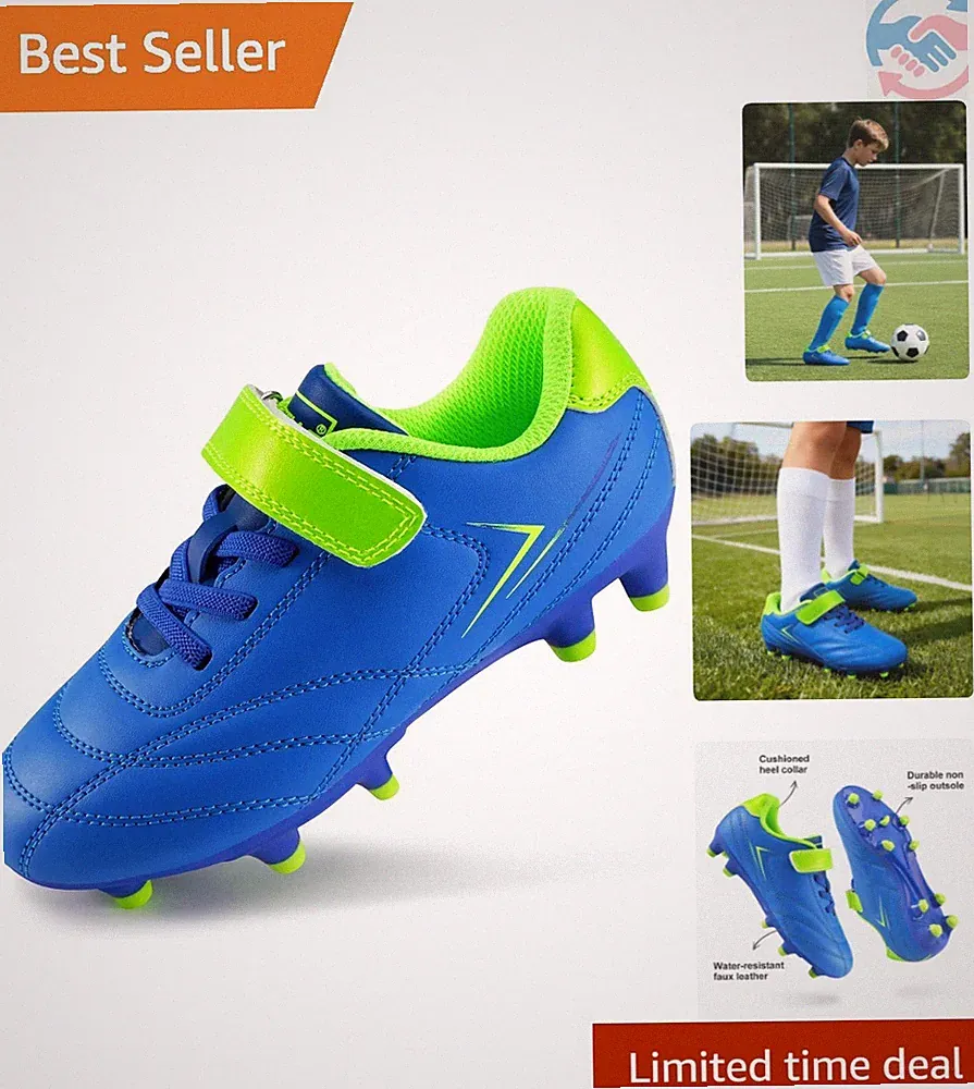 Girls Soccer Cleats for Kids Training Matches Outdoor Play