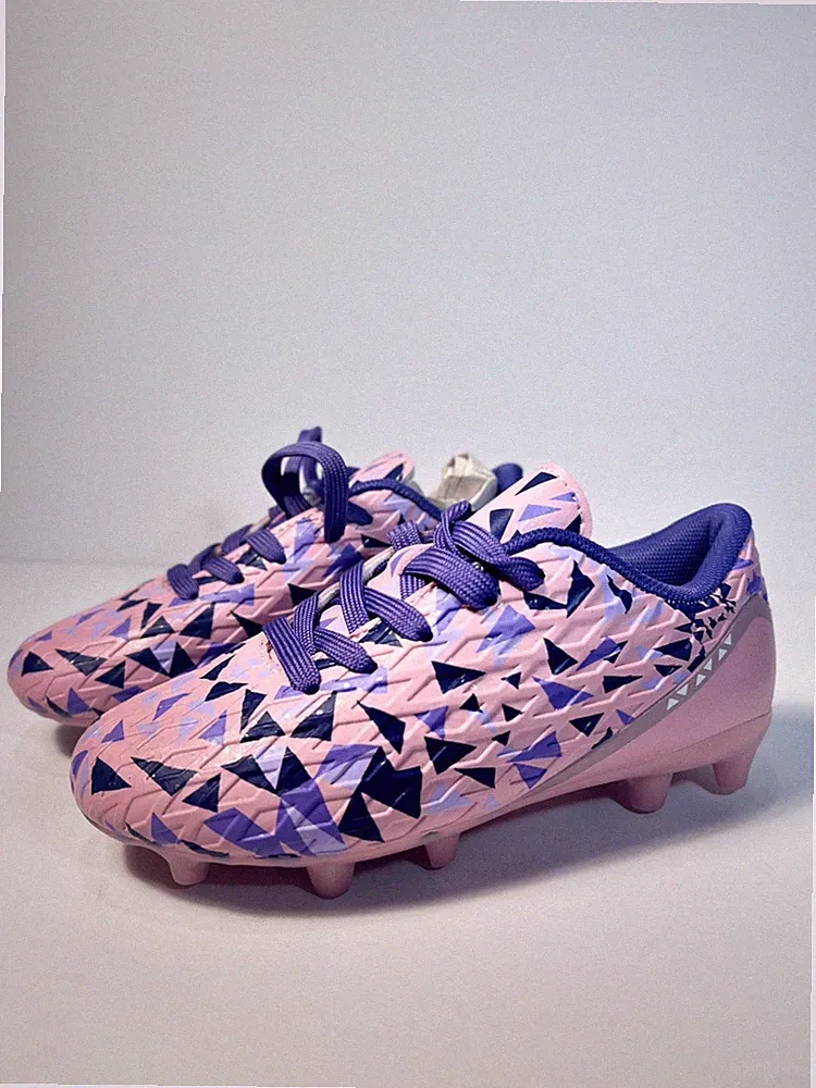 Girls Turf Soccer Cleats Sz 13 New With Box Pink & Purple (S310)