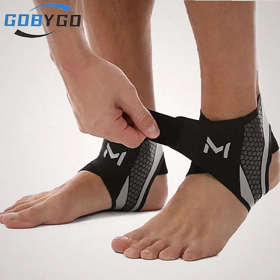 GOBYGO Ankle Protector Running Support Brace Basketball Soccer 1Pcs