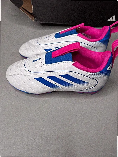 Goletto IX Firm/Multi-Ground Cleats Kids - White size13k