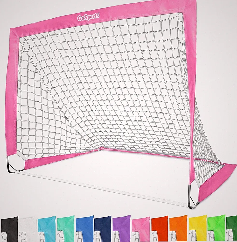 GoSports Portable Pop-Up Soccer Goal Net for Kids Backyard Training
