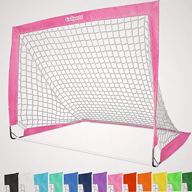 GoSports Team Tone 4 ft x 3 Portable Soccer Goal for 4 x 3 ft, Pink