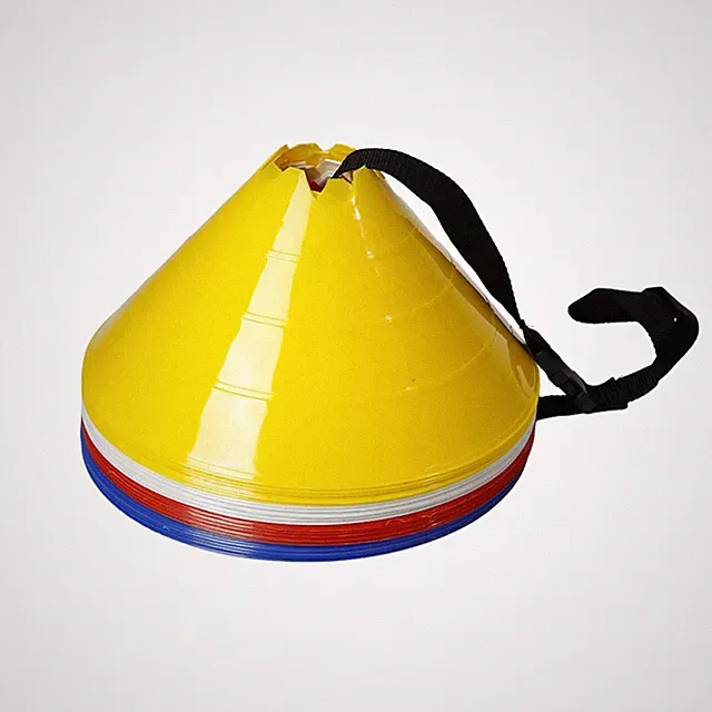 GSi Jumbo Soccer Cones - 12 Pack | High Visibility | Convertible Cone/Hurdle...