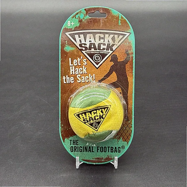 Hacky Sack The Original Footbag In Yellow & Green Viral TikTok Soccer