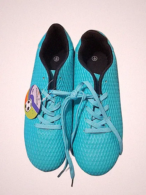 Hawkwell Cleats Kids 3.5 Big Kid Green Soccer Boys Athletic Lace Up New