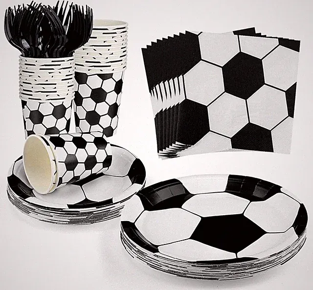Heavy-Duty 2026 Soccer Party Favors Set - Serves 24 Guests, Soccer Party Decorat