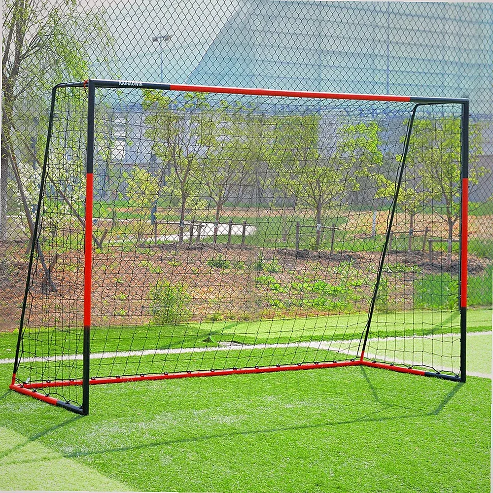 Heavy Duty Steel Soccer Goal - Quick Assembly for Indoor & Outdoor Use