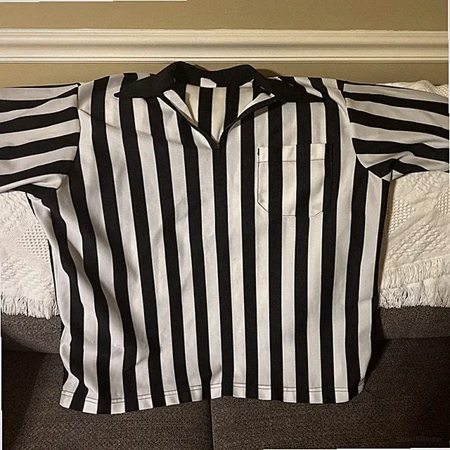 Hi Style Referee Jersey Vintage Sports Costume Uniform