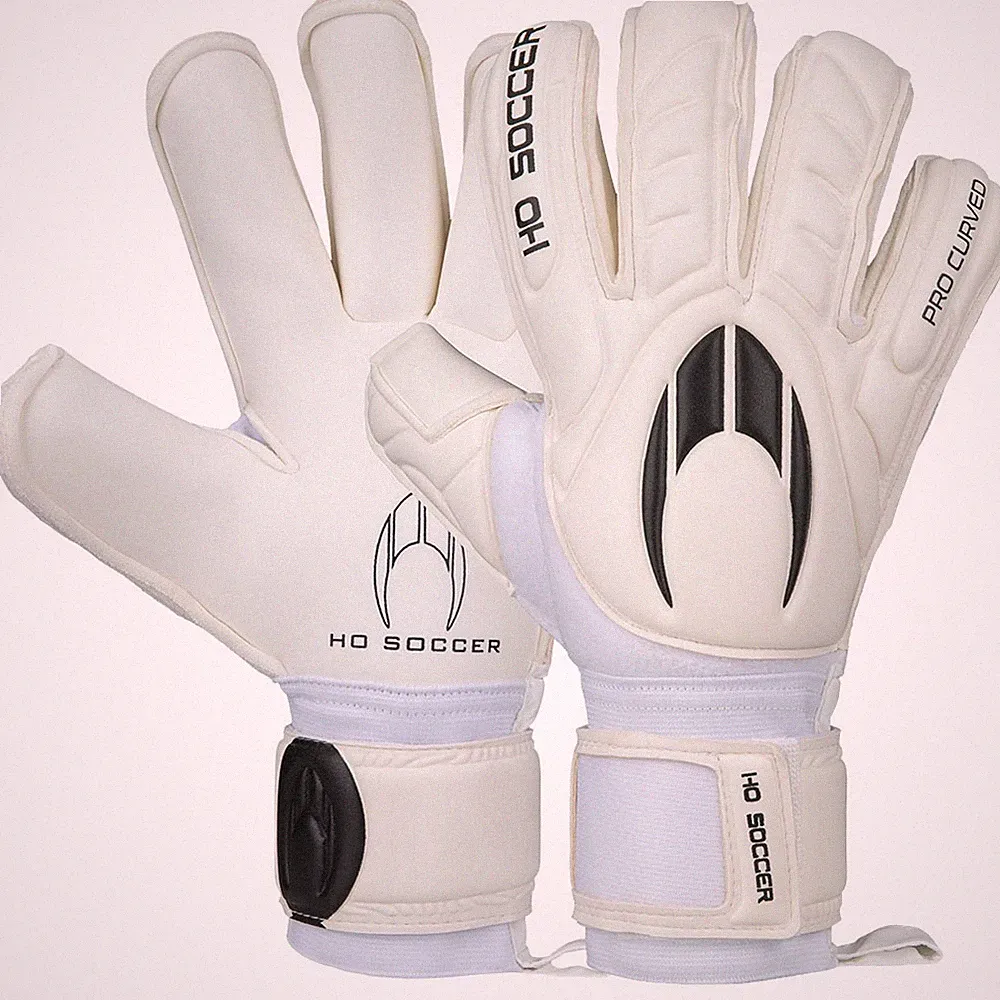 HO Soccer Duo Aqua Winter Fleece Roll Finger Jr. Goalkeeper Gloves