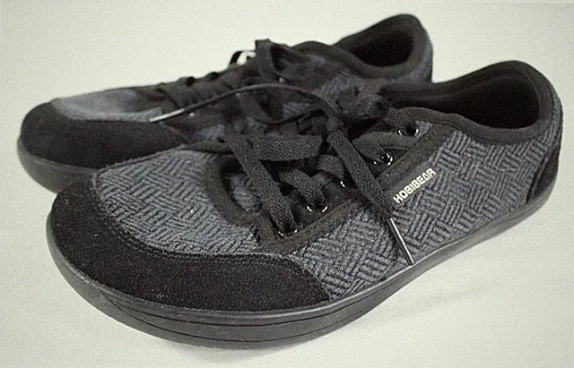 Hobibear Shoes Unisex EUR 42 Barefoot Minimalist Wide Toe Zero Drop Gray Black