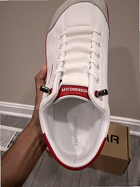 Hobibear Shoes Unisex EUR 43 Barefoot Minimalist Wide Toe Zero Drop White Red