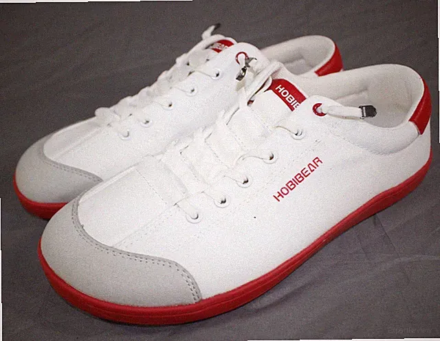 Hobibear Shoes Unisex EUR 43 Barefoot Minimalist Wide Toe Zero Drop White Red