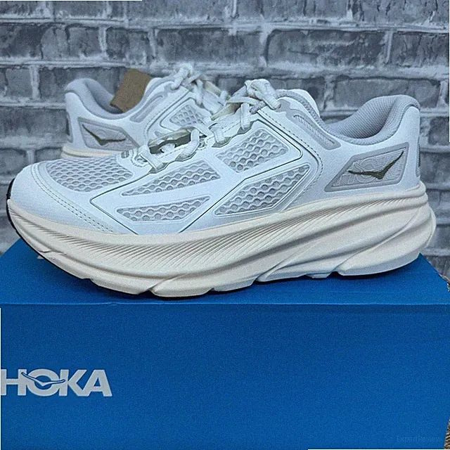 Hoka One One Clifton One9 Frost Cosmic Grey 1155370-FCG Mens 5 / Womens 6 New