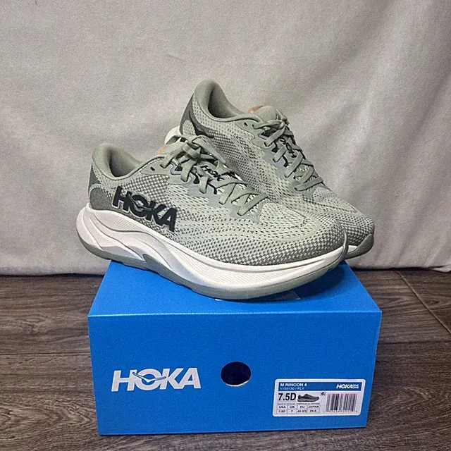 Hoka One One Rincon 4 Men’s 7.5 Women’s 9 Olive Green Running Shoes New With Box