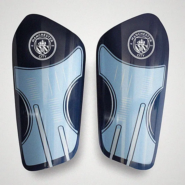 Hy-Pro Officially Licensed F.C Soccer Kids Shin Guards Youth - for Kids Age 7...