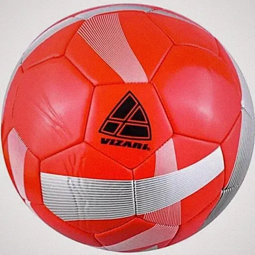 Hydra Soccer Ball for Boys | Eye-Catching Outdoor Soccer Ball with 5 RED