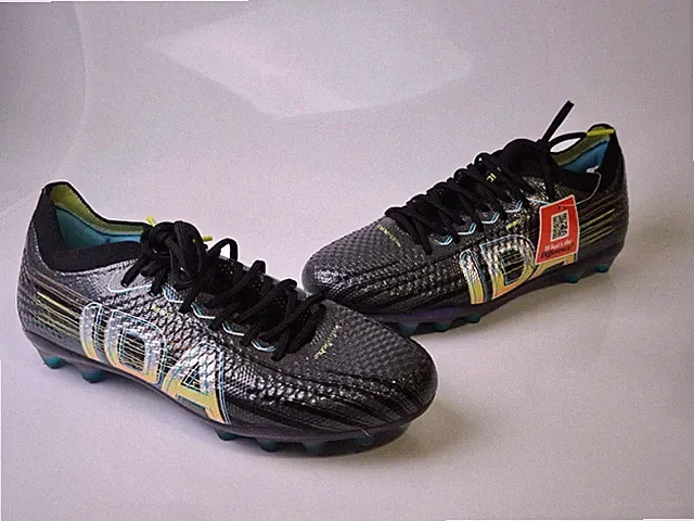 IDA Rise Up Black Multicolor Soccer Cleats US Size 7