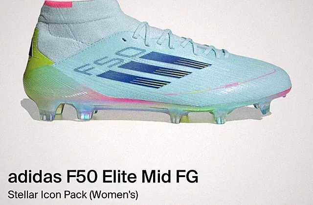 IH0015 Women's 11 adidas F50 Elite MID-Cut 99 Capsule Firm Ground Soccer Cleats