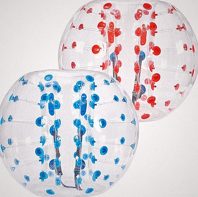 Inflatable Bumper Balls 2 Pack - Fun Bubble Soccer for Teens & Adults