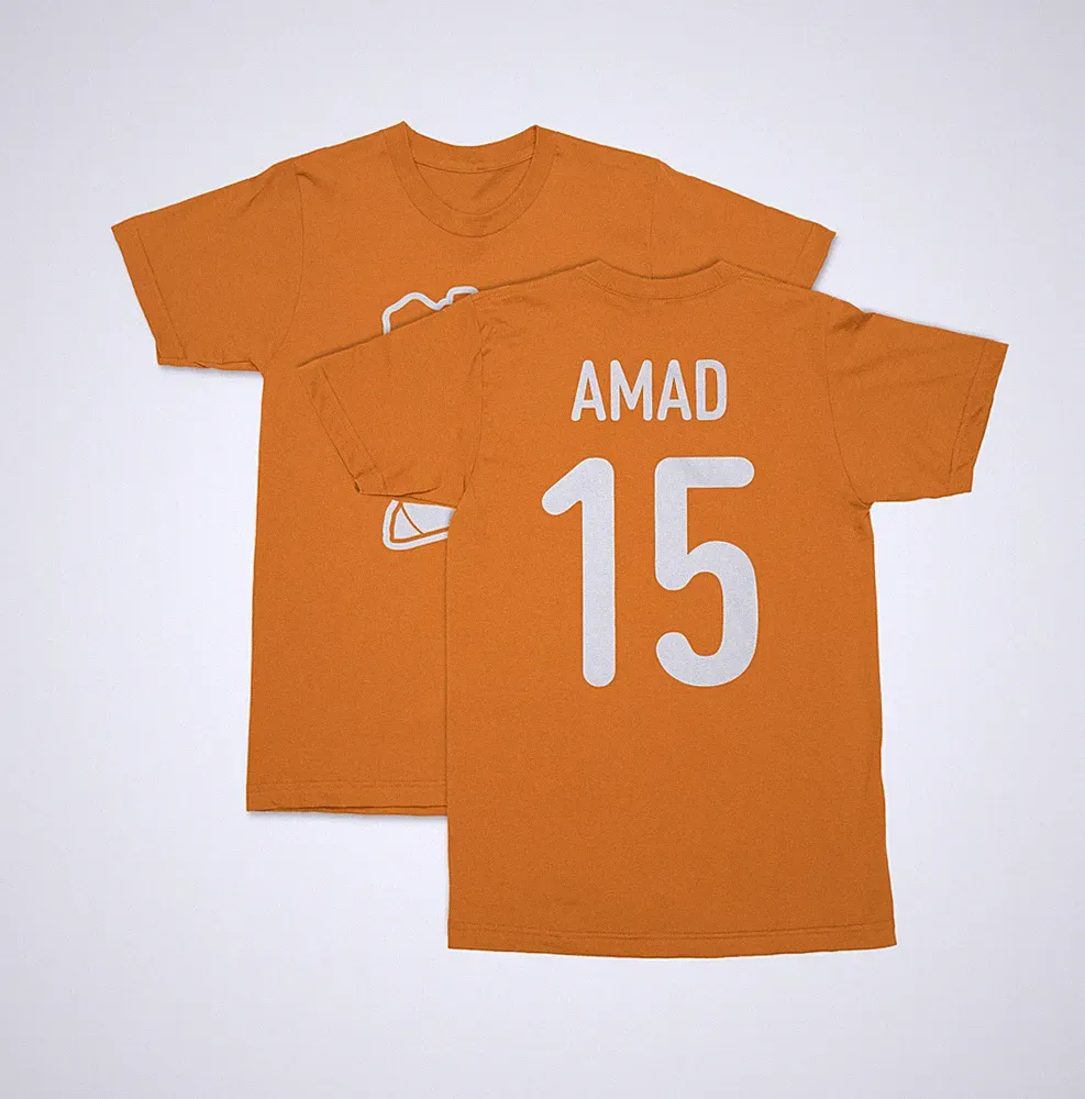 Ivory Coast 2026 Soccer Amad 15 Jersey-Style Unisex T-Shirt