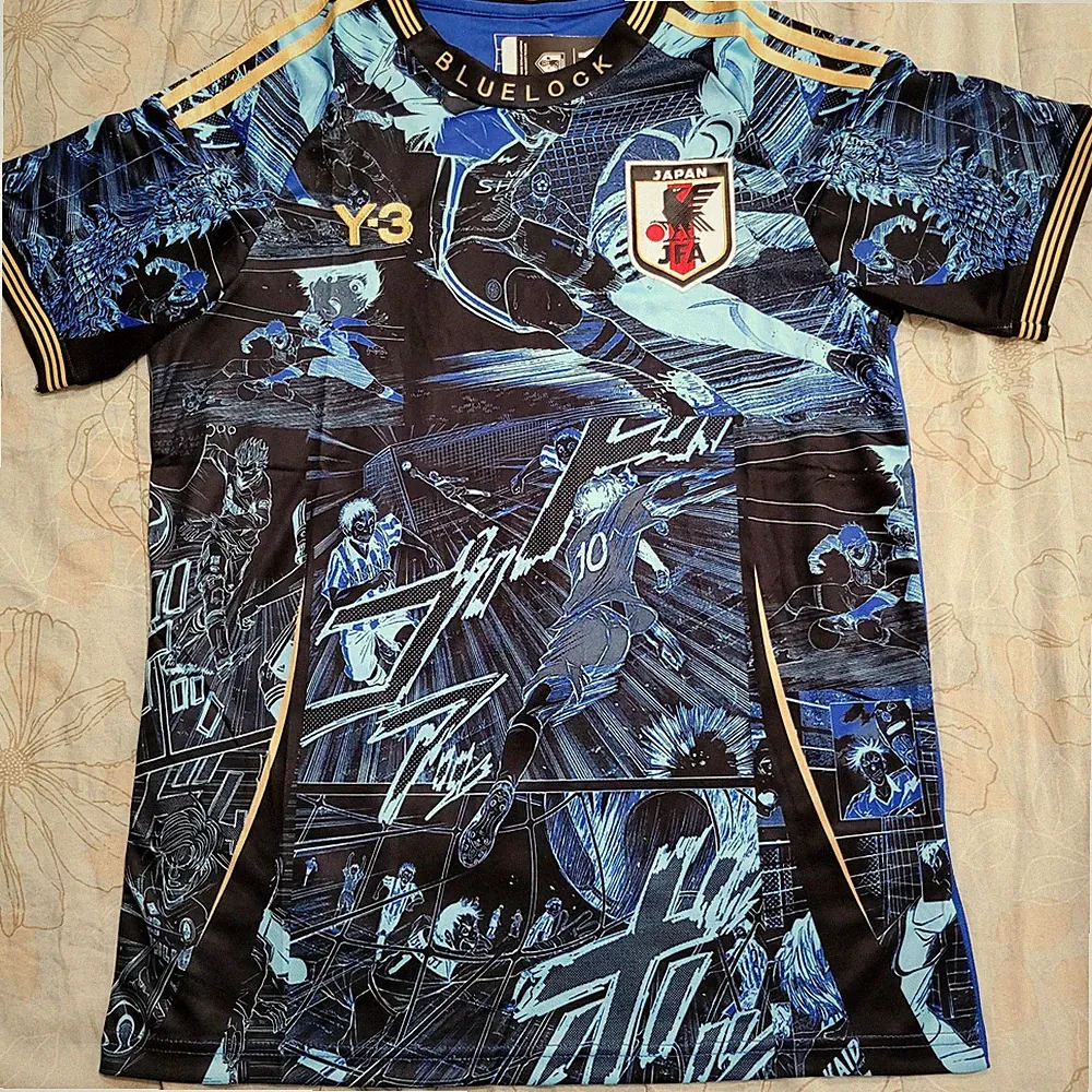 Japan Soccer Jersey Anime Blue Lock Concept Edition S,M,L,XL,XXL