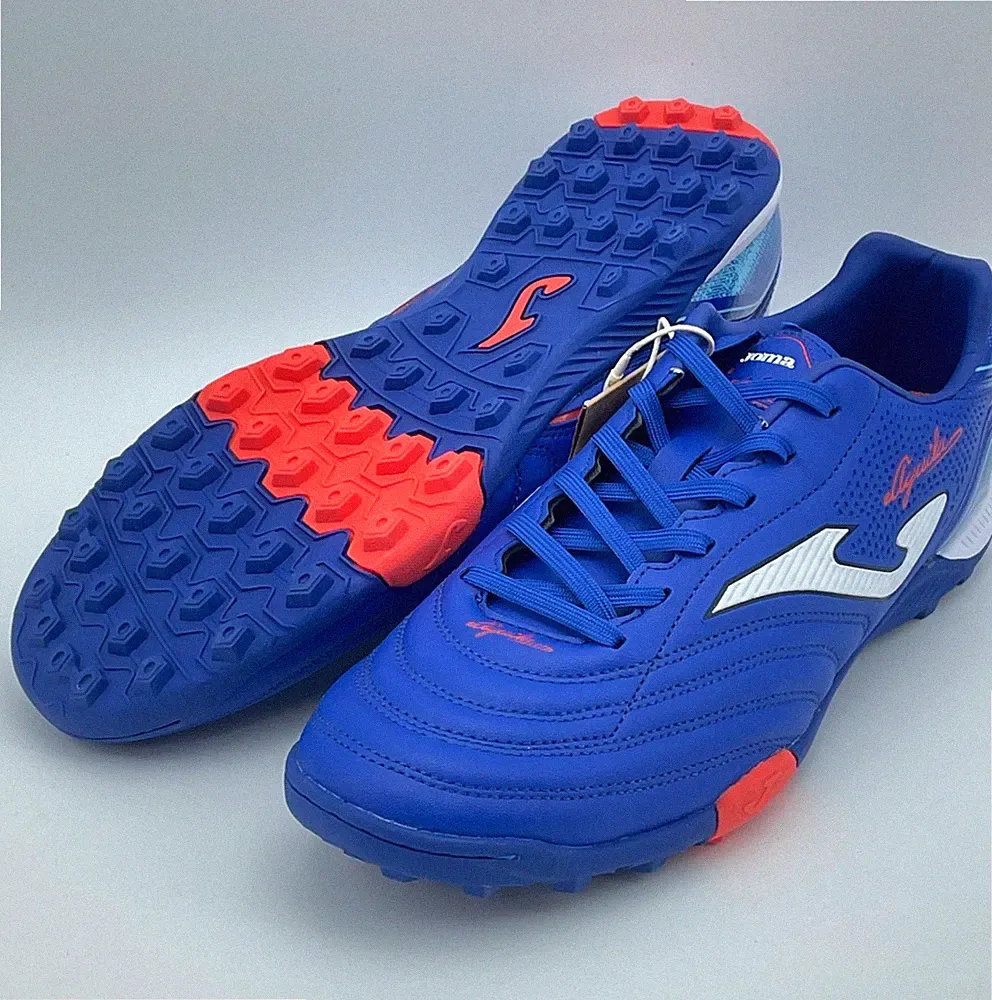 JOMA Aguila 25 Mens US 11.5 Royal Blue Turf Soccer Shoes AGUS2504TF NEW