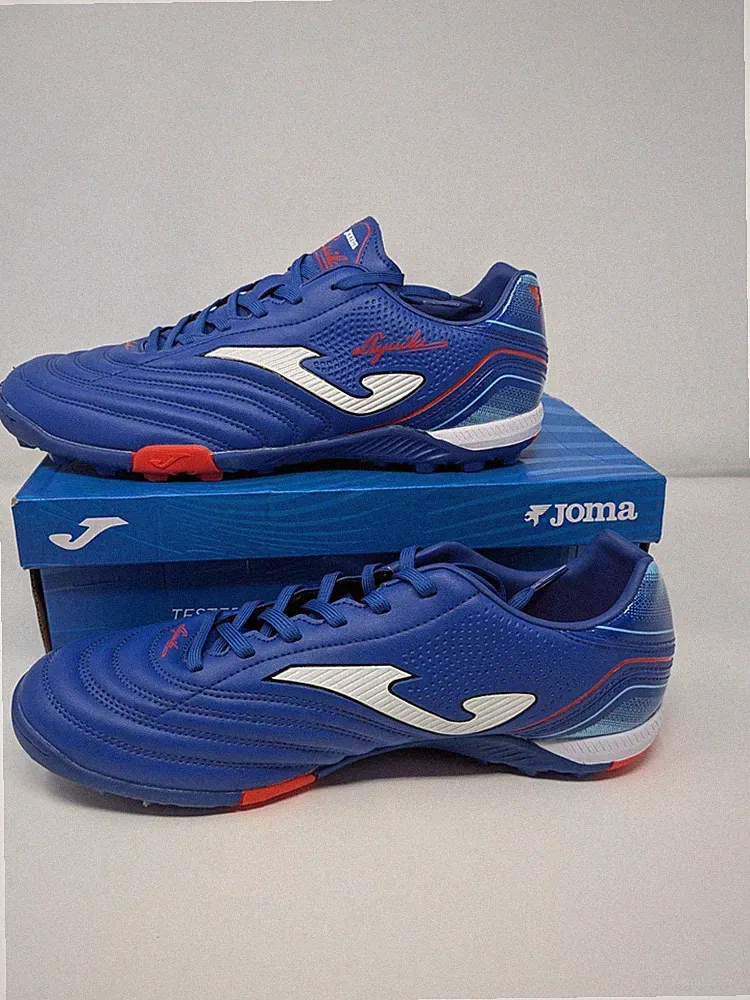 Joma Aguila 2504 Royal Turf Cleats Blue Mens Size 9.5