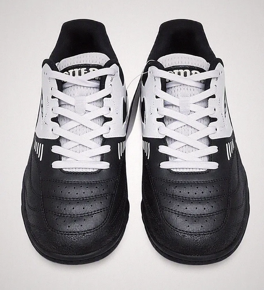 Joma - CANCHA 2501 Black White Turf Soccer Sneakers Athletic Shoes Mens 9.5