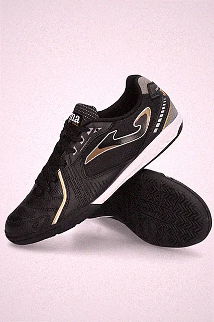 Joma Dribbling 2401 Indoor Soccer Shoes Sneakers Futsal Us 11.5 Eu45 Men Black