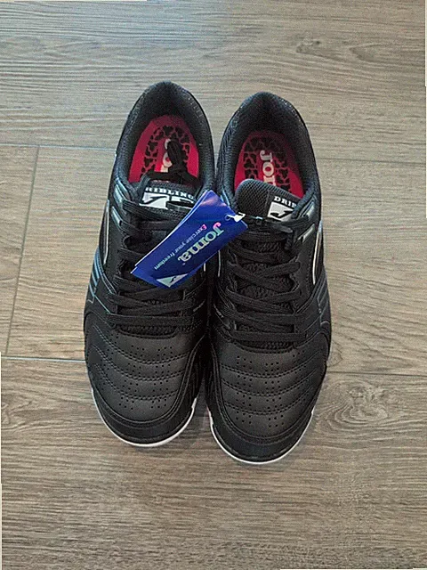 Joma Dribling Indoor Soccer Shoes Ultimate Indoor Footwear Men's Size 8.5 Black