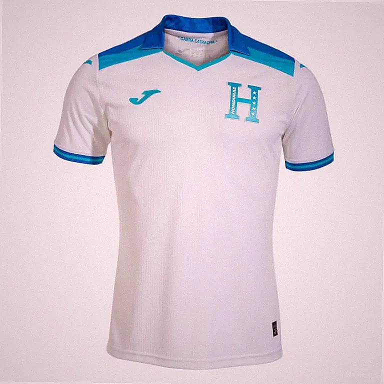 Joma Honduras Home Jersey Men Soccer | Shirt White | Camiseta Futbol