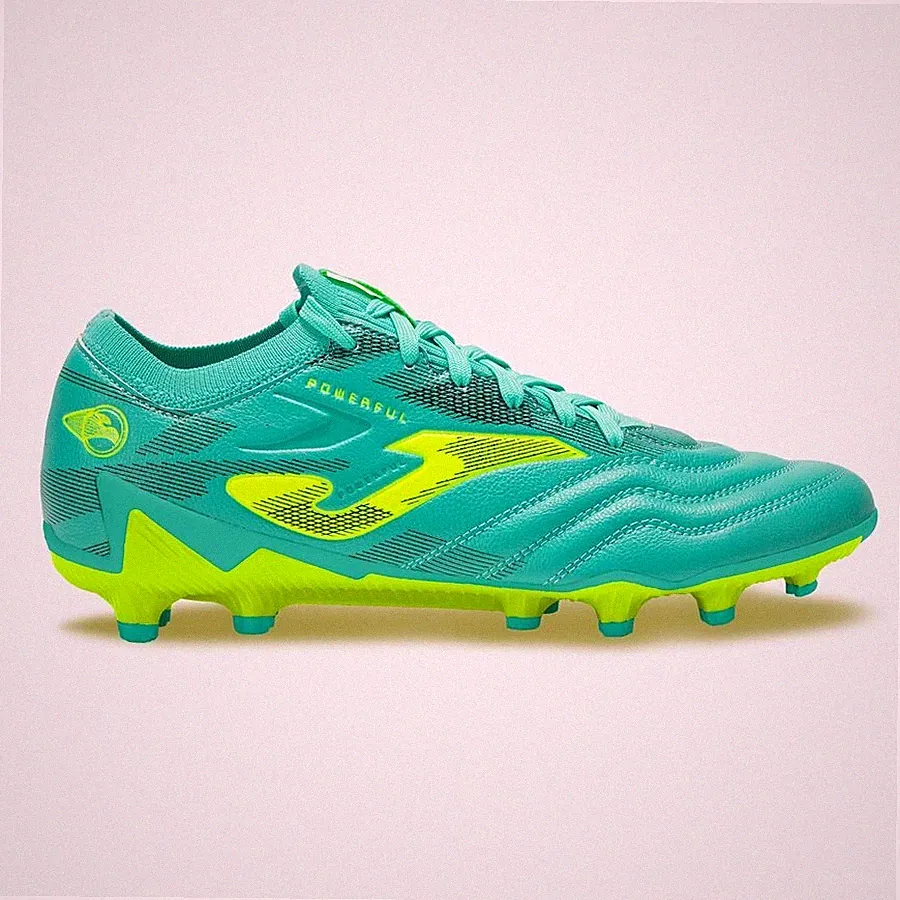 Joma Powerful Mens Firm Ground Soccer Futbul Cleats Turquoise Size 10 POWS2507FG
