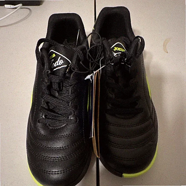 Joma Toledo Black Youth Soccer Cleats Shoes US Size 3.5
