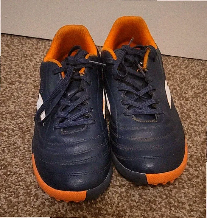 Joma Toledo Indoor Turf/Soccer Cleats Blue/Orange/White TOJW2503TF Very Good