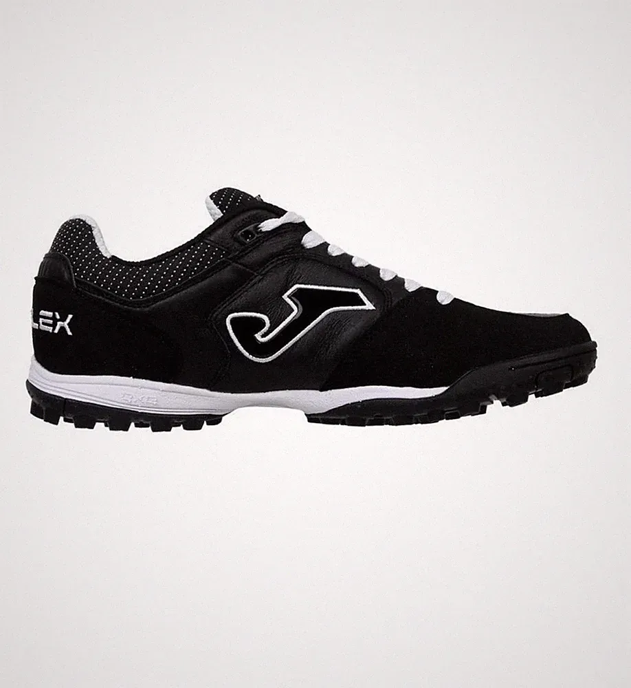 Joma Top Flex TOPS2121 Black Turf Soccer Shoes Mens US 9 Indoor Cleats Futsal