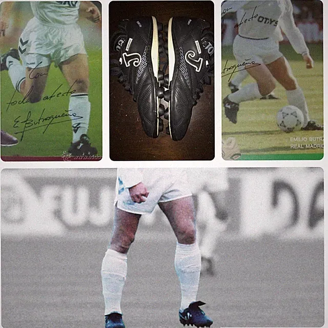 Joma VTG 90s Butragueno Real Madrid Soccer Football Boots Shoes 7.5
