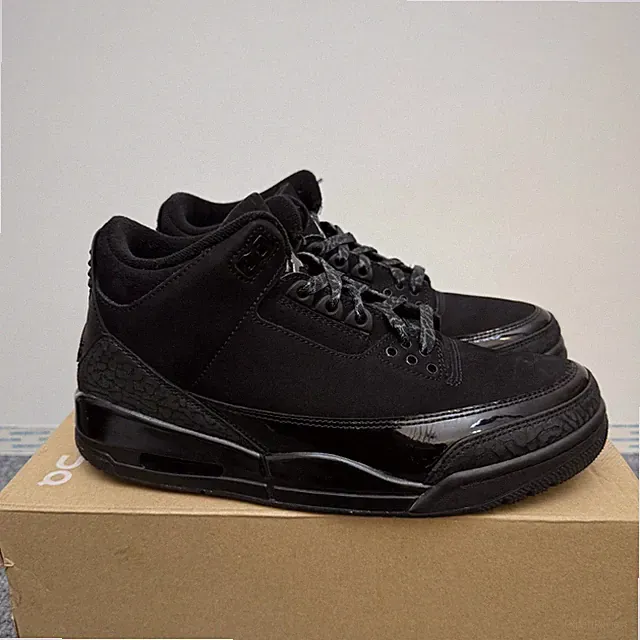 Jordan 3 Retro Black Cat CT8532-001 Men's Size 8 Nike Air