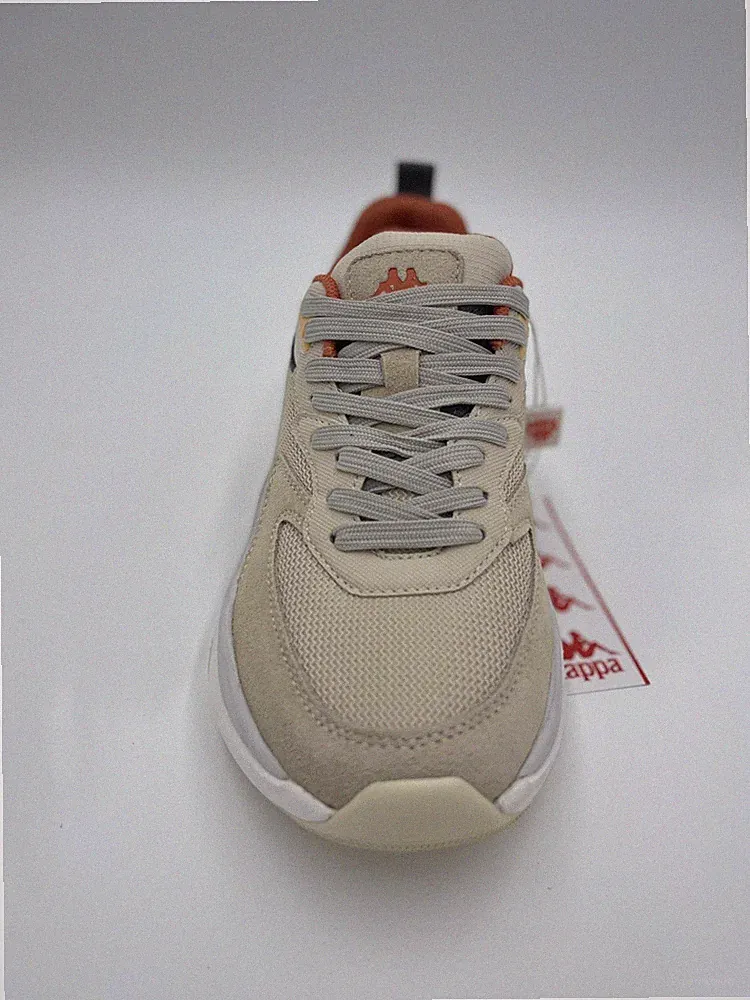 Kappa Authentic 7 Pro Unisex Beige Lt-Grey-Orange Shoes Size US 5 381D4BW