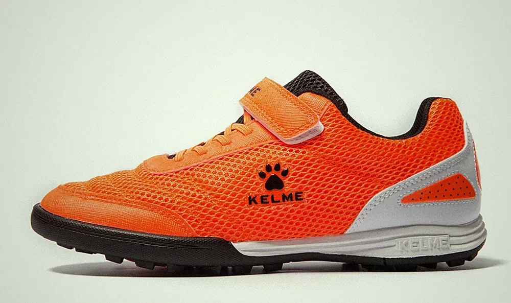 KELME Laceless Soccer Cleats Youth and Kids – Futsal or Turf Soccer Shoes for...