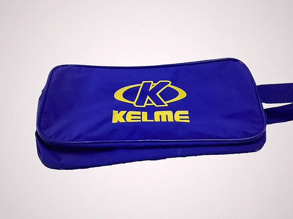 Kelme Soccer Shoe Bag Blue Futbol Cleats Bag Vintage
