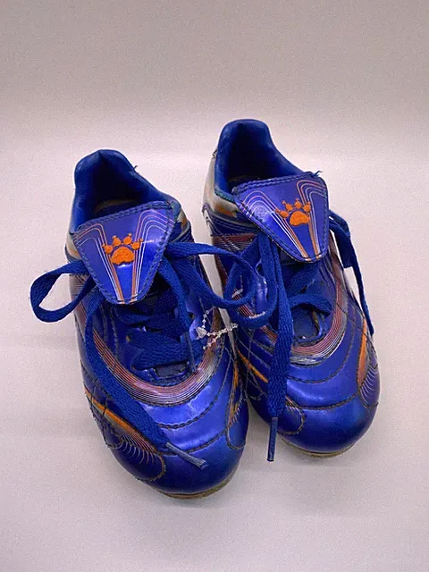 KELME SPRING JR Soccer Cleats Junior Blue Azul - Sz 11.5