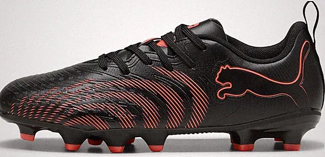 Kids Boys Future 9 Play Firmartificial Ground Soccer Cleats - Red